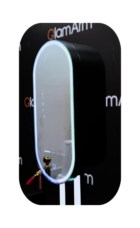 Photobooth miroir animé de LEDS pour un événement hors du commun en Moselle ! 