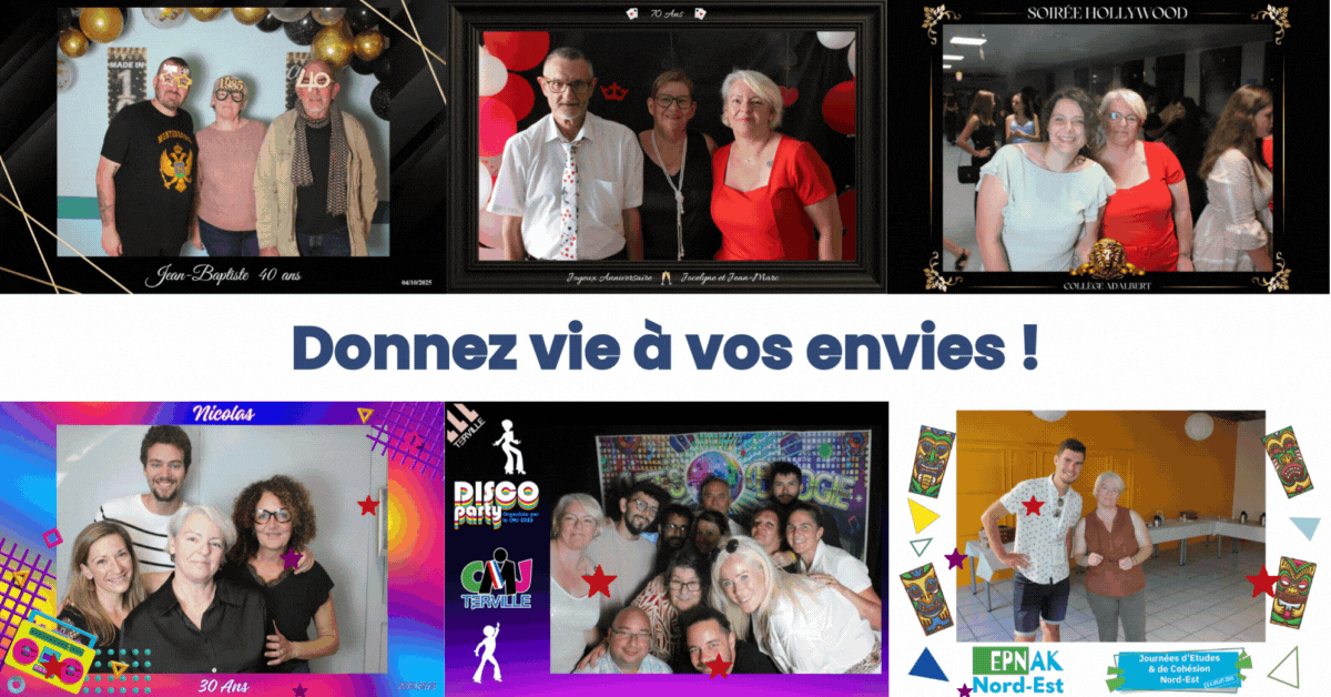Designs-GIFS-envies-Forbach Réservez notre Photobooth animé de LEDS pour votre événement à Forbach ! Offre exclusive, Livre d'Or Audio Inclus avec la location d'un Photobooth !
